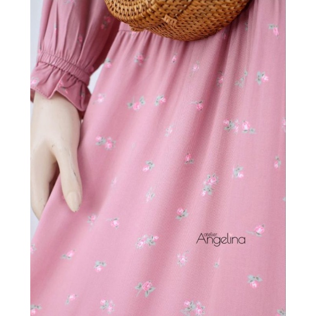 Preloved vgc Bella Dress TINY ROSE PINK XL by Atelier Angelina