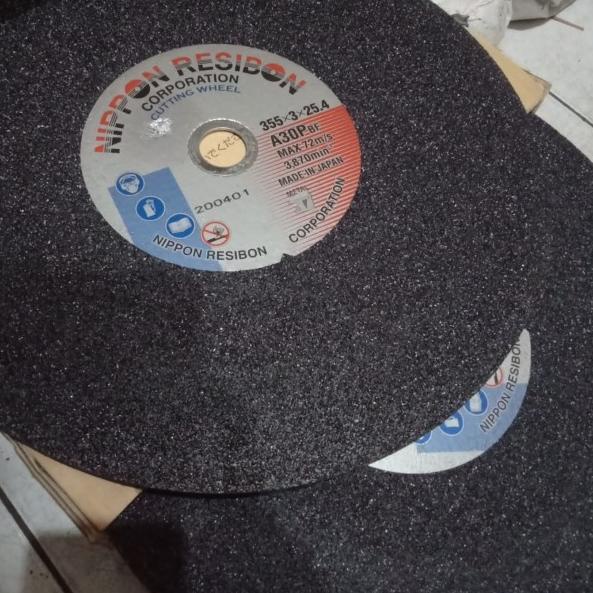 batu potong gerinda duduk 14"inch nipon resibon