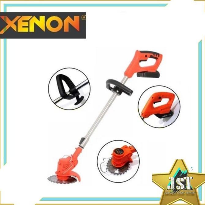 XENON CDGT720 Mesin Potong Rumput 18V Cordless Grass Cutter Trimmer