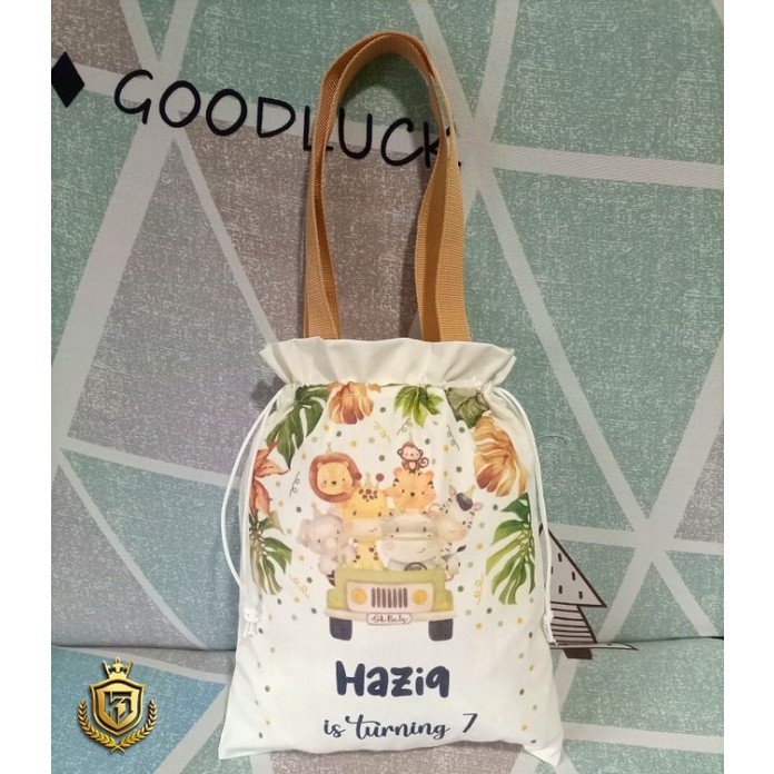 TOTEBAG BLACU TAS SERUT BLACU TAS ULTAH BAHAN TEBAL GRADE A ukuran 25x30