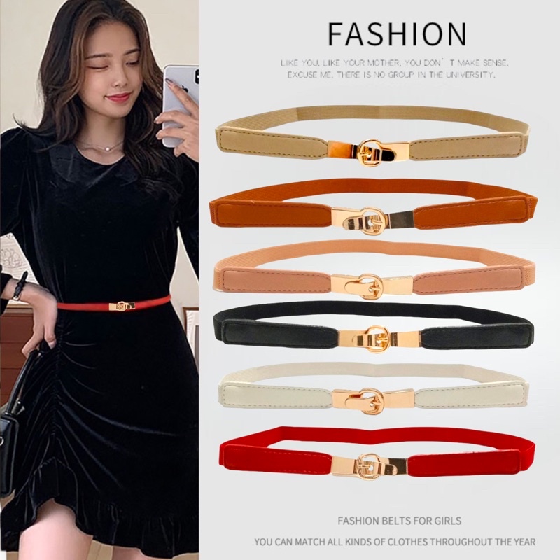 SMARTGIRL NEW IKAT PINGGANG KARET WANITA IMPORT/TALI PINGGANG CEWEK/FASHION BELT 00076/00168/00172