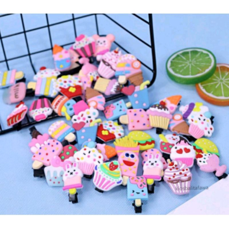 jepit anak karakternya lucu 10 pcs