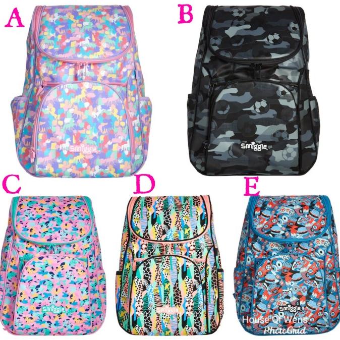 SMIGGLE ILLUSION ACCESS BACKPACK - TAS SMIGGLE ORIGINAL