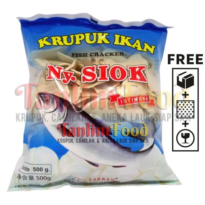 

Kerupuk / Krupuk Ikan Ny Siok 500gr - TanlimFood