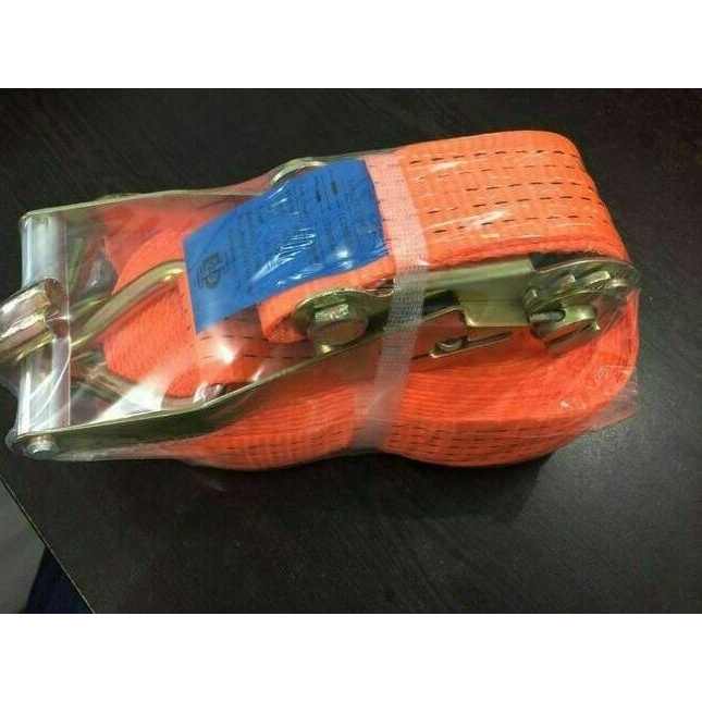 Cargo Lashing Rachet Track Belt Webbing Tali Kretek 5Ton 12 Meter