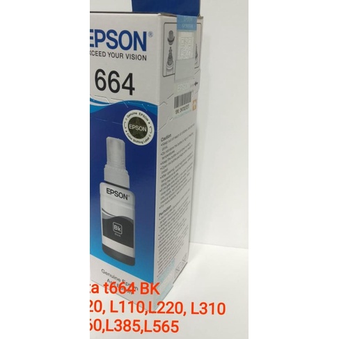 Tinta Epson original 6641 Black- L110,120,L220