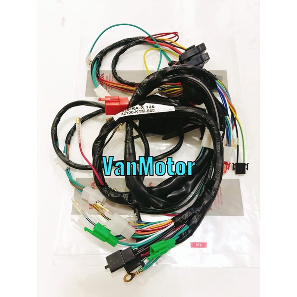 KABEL BODY BODI SUPRA X 125 KARBU 2005 LAMPU 1 SATU FULLSET KABEL AKI KABEL SPIDOMETER SPEEDOMETER HONDA KTM PNP TINGGAL PASANG TERMURAH