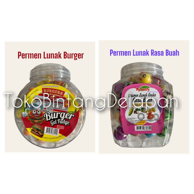 

Permen Lunak / Jelly Burger 400g