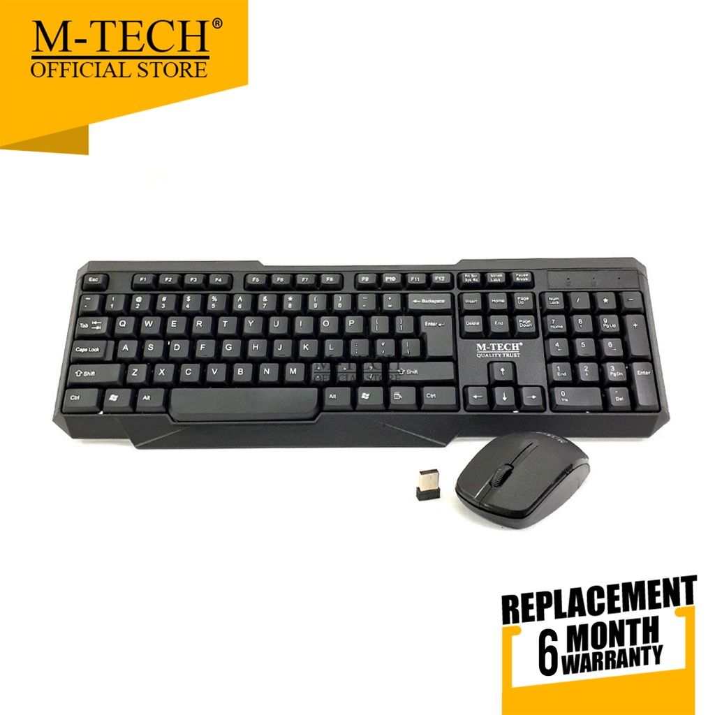 Keyboard Combo Wireless Mtech Original STK04