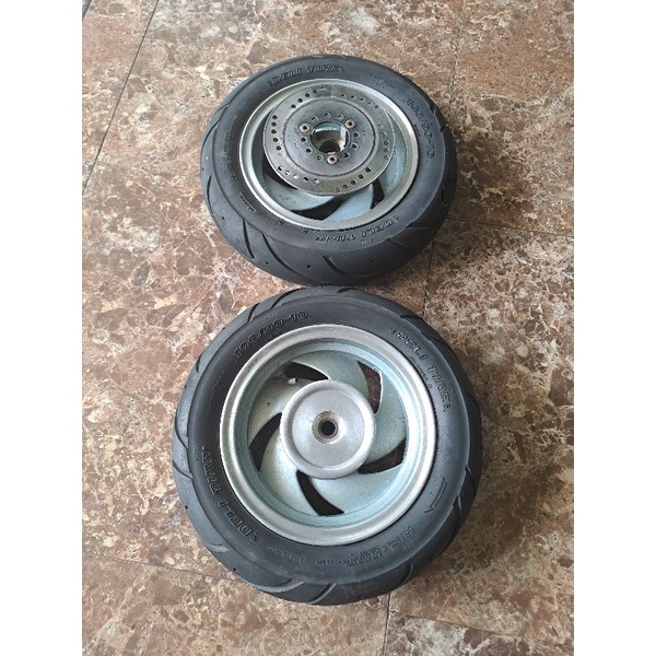 velg racing kymco kimko ring 10 tapak lebar original copotan pnp costume monkey DLL