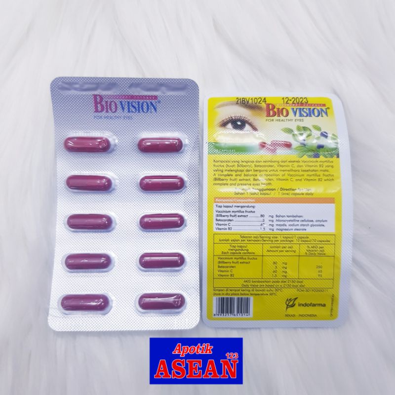 BIO VISION 1 STRIP 10 TABLET