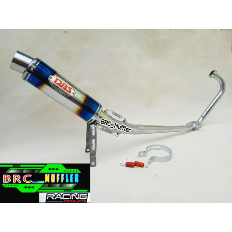 KNALPOT RACING DBS JUPITER MX 135 OLD, JUPITER MX 135  NEW, SATRIA FU KARBU 150, SATRIA FU 150 FI
