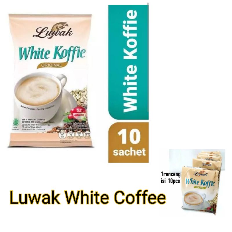 

Luwak white coffee