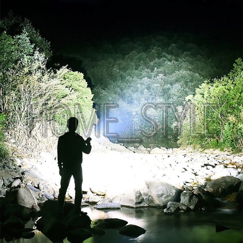 SENTER LED JARAK JAUH / SENTER 4 LED 48W + COB 20W / RECHARGER FLASHLIGHT LED 0146