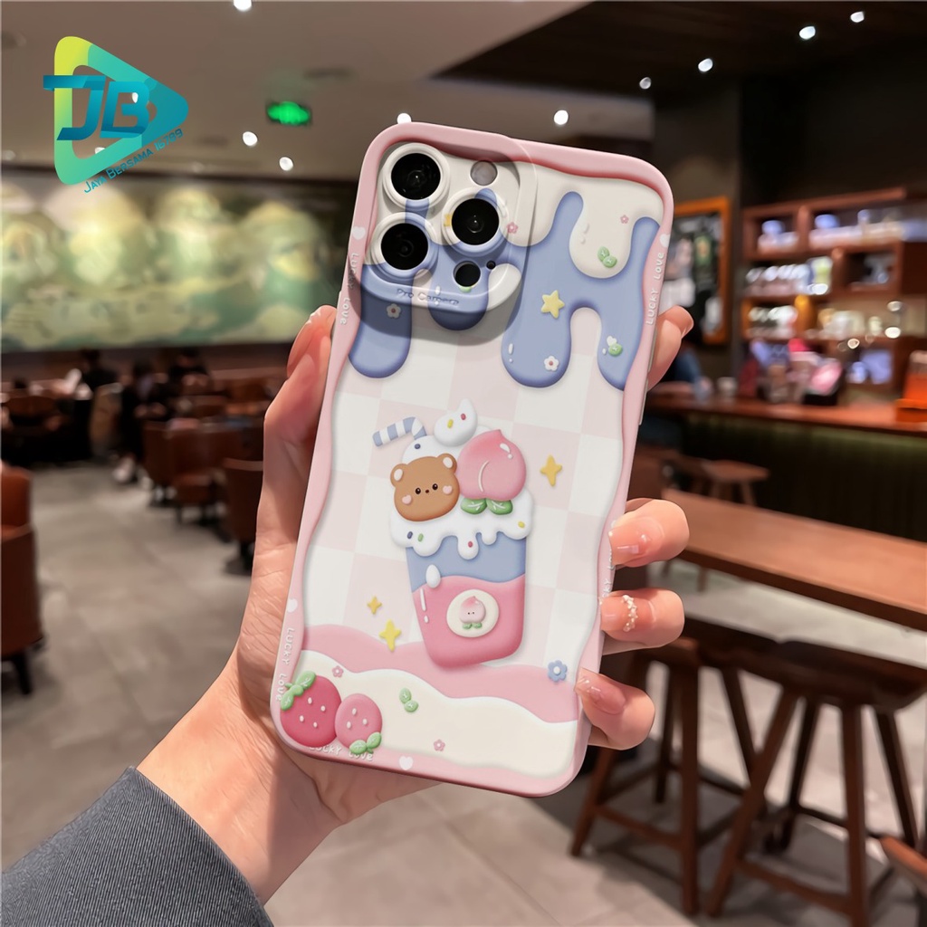 CUSTOM CASE SOFTCASE SILIKON PROCAMERA LUCKY LOVE CUSTOM OPPO REALME VIVO XIAOMI SAMSUNG INFINIX IPHONE FOR ALL TYPE JB6225