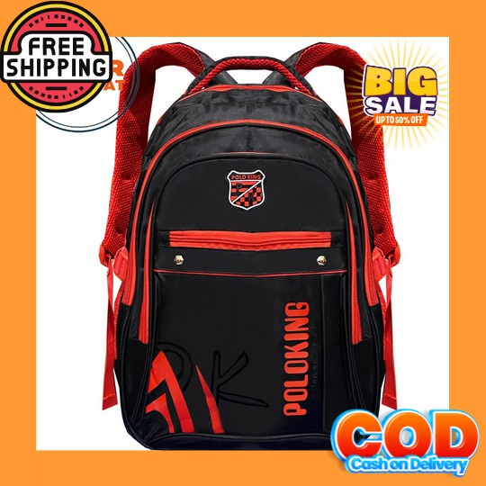 Tas Ransel Gunung Jumbo Original Pria Backpack Pakaian Camping Hiking Travelling 50L Terbaru 03 Drk 