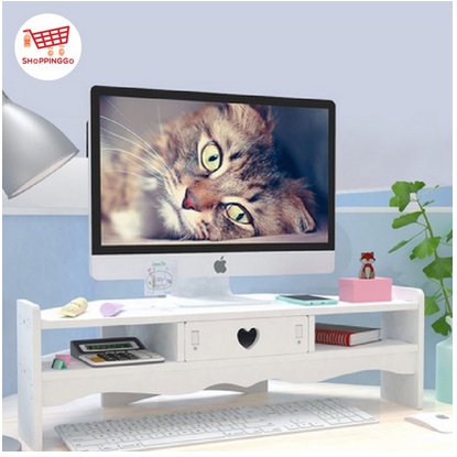 RAK MEJA LAPTOP VINTAGE / Meja BELAJAR / storage BOX + LACI - Rakit