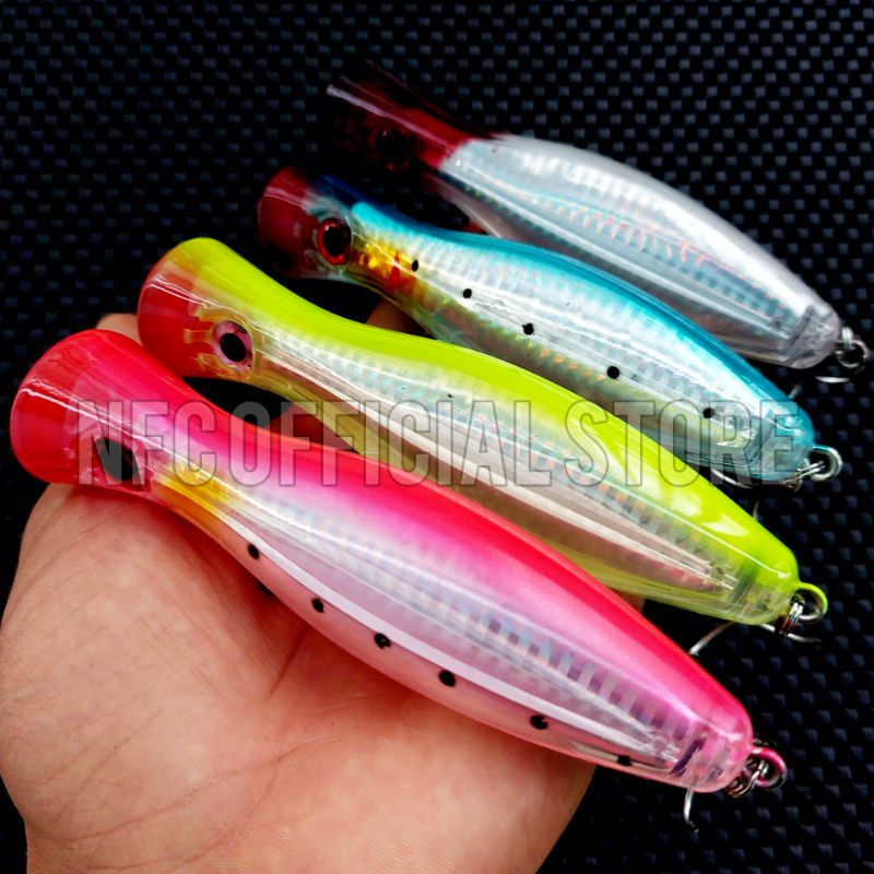 BIG Popper 12,5 cm 40 gram LONG CAST Big Mouth Mulut Besar