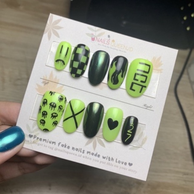 NCT FAKE NAILS CUSTOM / PRESS ON NAILS