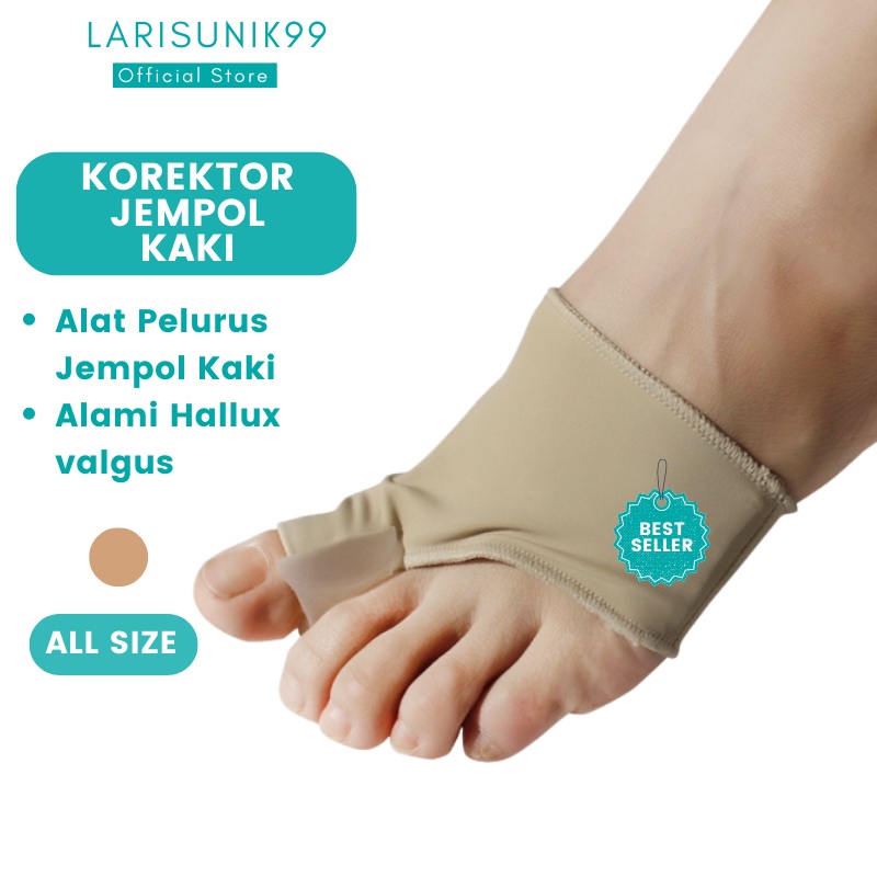 Alat Pelurus Jempol Bengkok Korektor Tulang Ibu Jari Kaki Bengkok Bunion Hallux Valgus