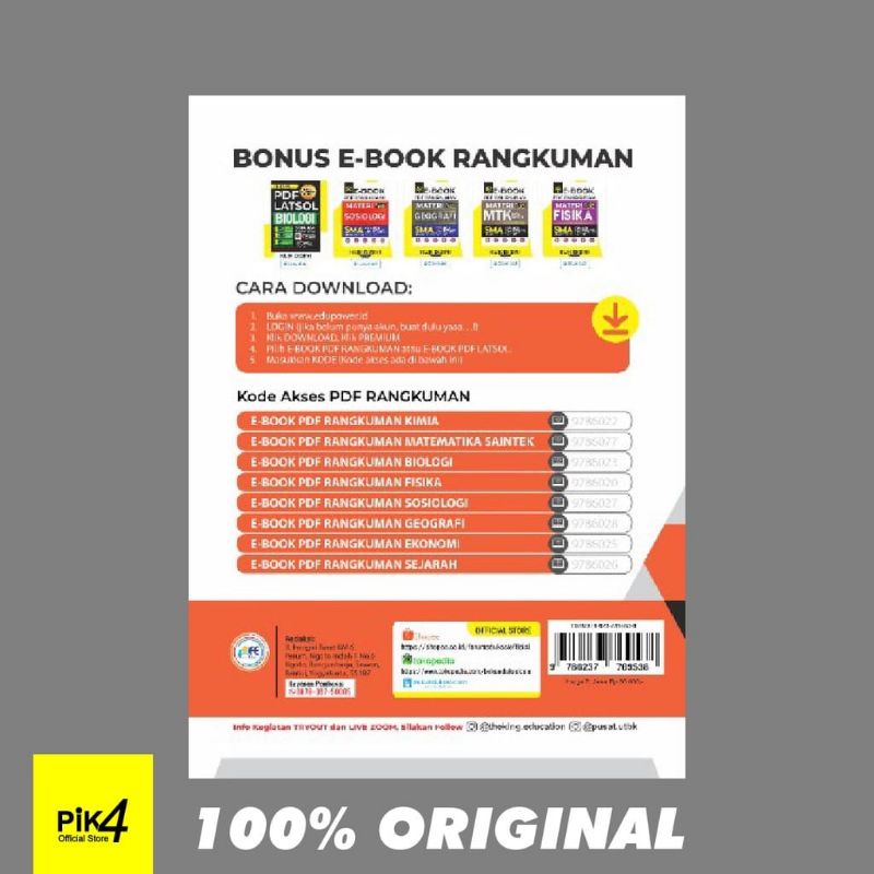 Buku The King Bedah Soal Dan Materi TPS SNMBT 2023