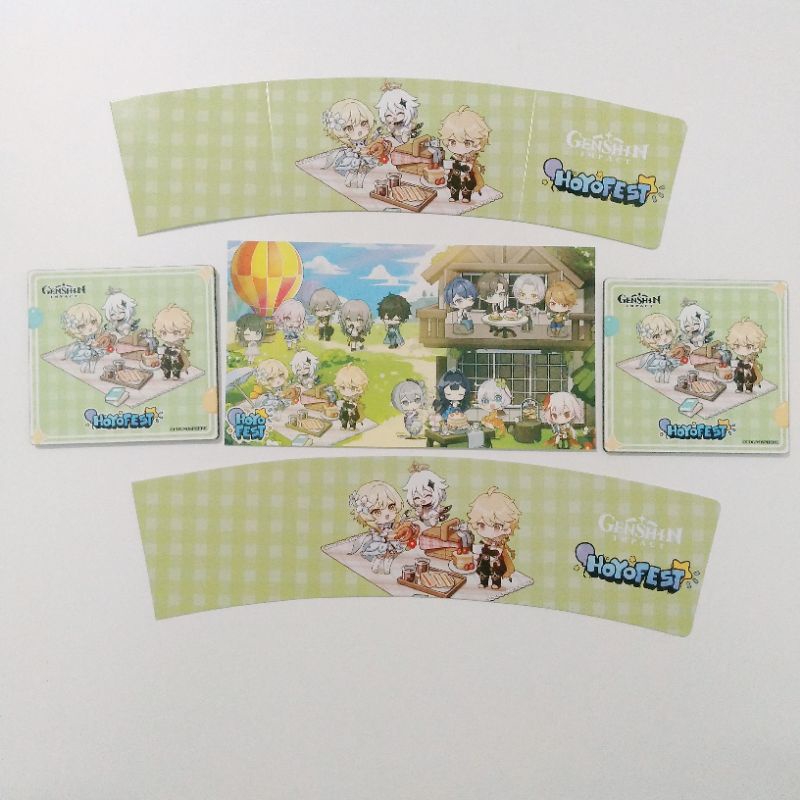 Genshin Impact Hoyofest 2022 Merchandise