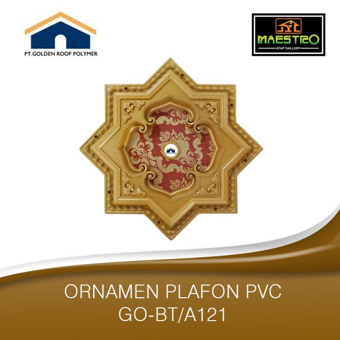 Ornamen Plafon PVC GO-BT/A121