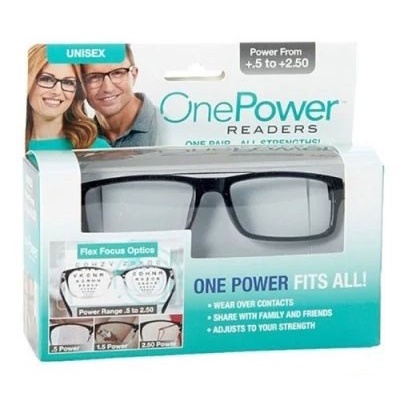 Kacamata Baca Auto Focus One Power readers  model kotak