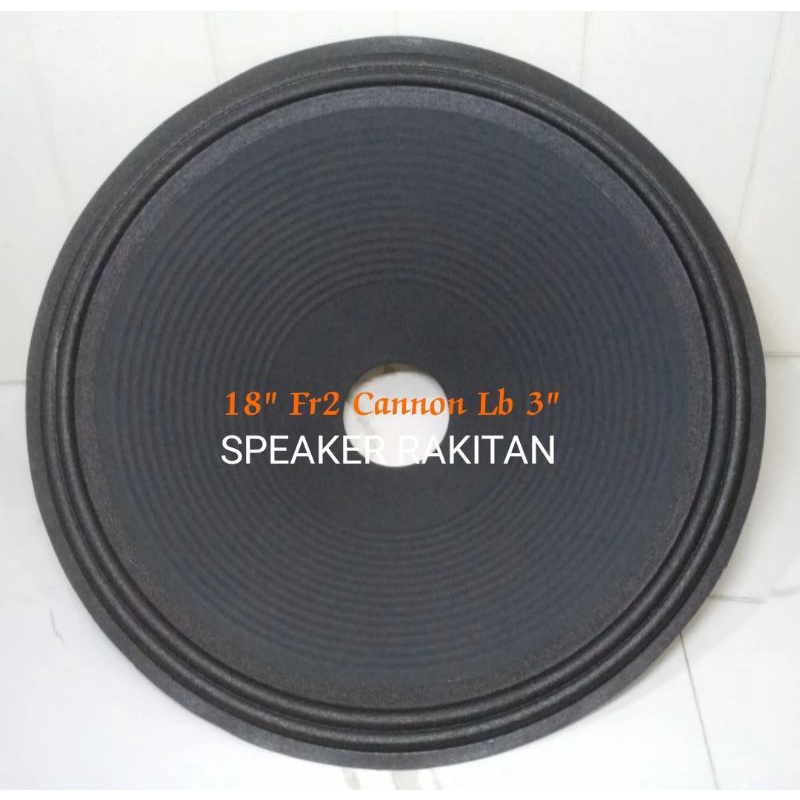 Daun Speaker 18 inch Lubang 3 inch .2pcs