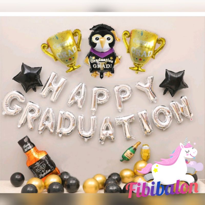 Paket simple dekorasi graduation