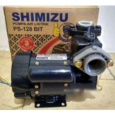 Shimizu PS 128 BIT PS 116 BIT pompa air non automatic tidak otomatis: