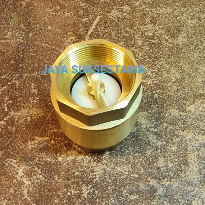 Tusen Klep Kuningan 2" Inch - Foot Valve Klep Kuningan