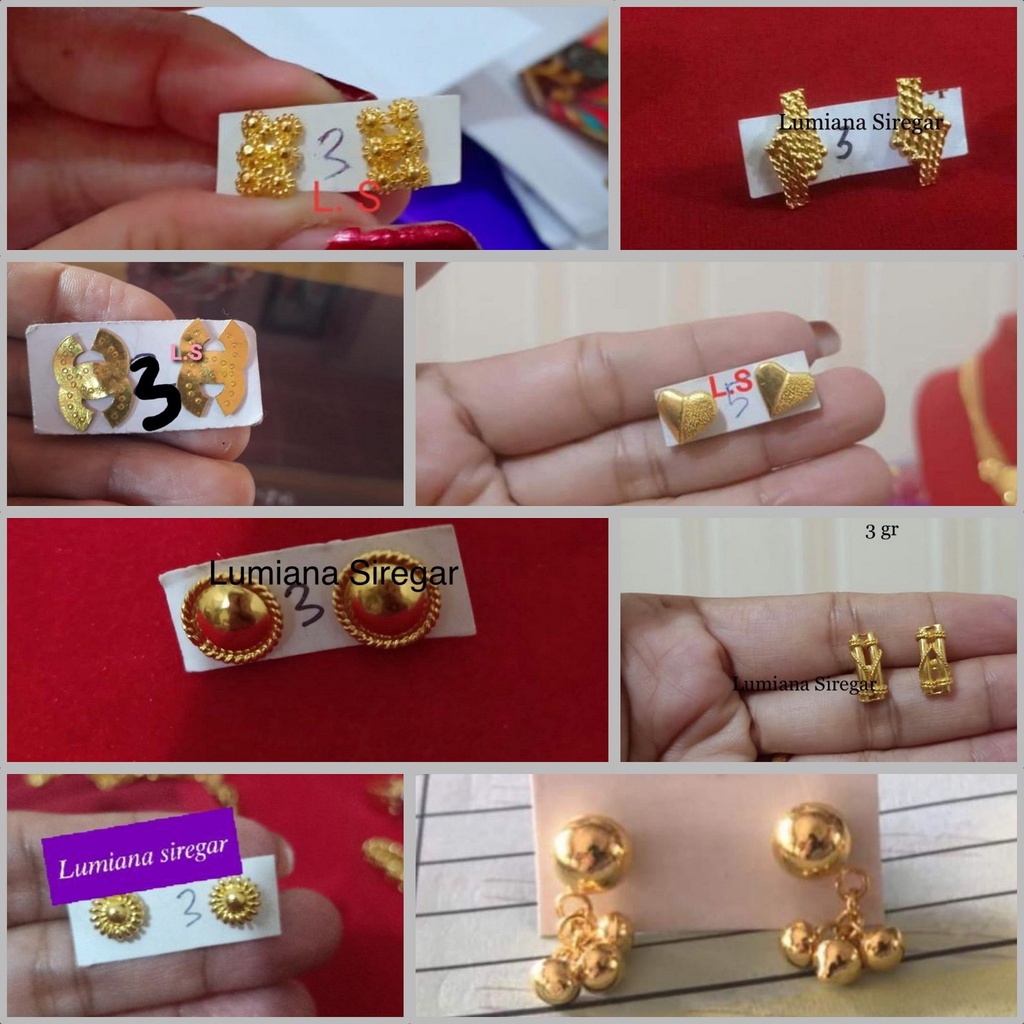 Kerabu Bambu Matahari Bunga 1-3 gr Mas Toba London LM 99,9% Lumiana Siregar