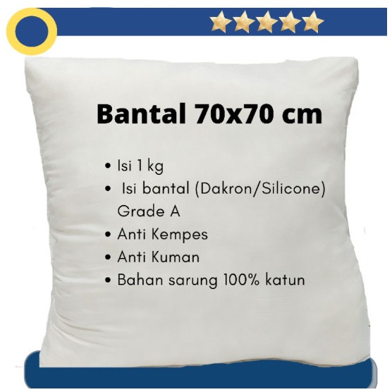 Bantal Bantal Duduk Lesehan Bantal Duduk Lantai 70X70 Bantal Duduk Besar