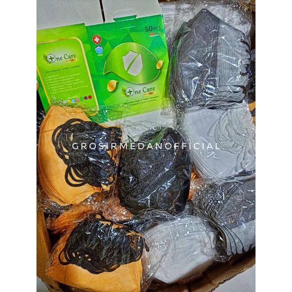 MASKER KN95 ONECARE - LEMBUT HALUS NYAMAN TIDAK BUAT SESAK