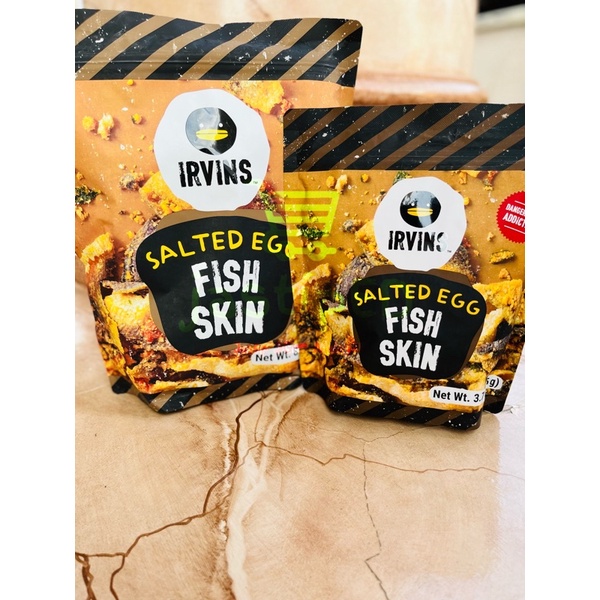 Jual Irvins Salted Egg Fish Skin 230gr Irvins Salted Egg Fish Skin