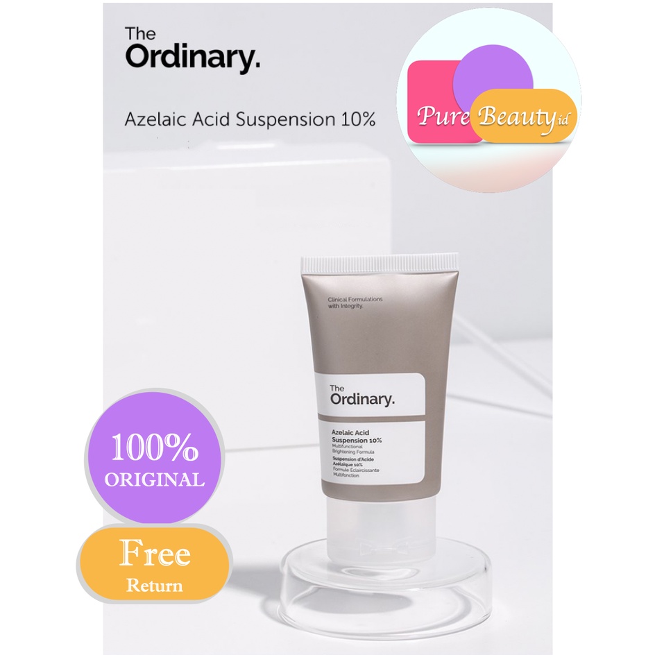 THE ORDINARY AzelaicAcidSuspension 10% 30ml 2pcs Mencerahkan warna kulit Mengurangi jerawat ❤ 100% Original ❤