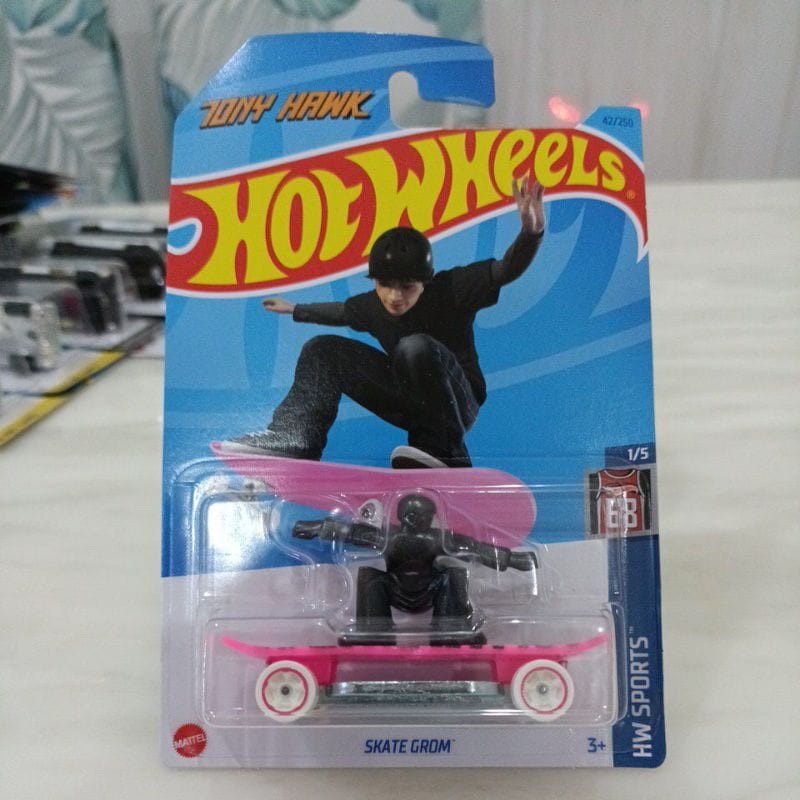 HOT WHEELS SKATE GROM PINK / HOT WHEELS ORIGINAL / HOT WHEELS TERBARU