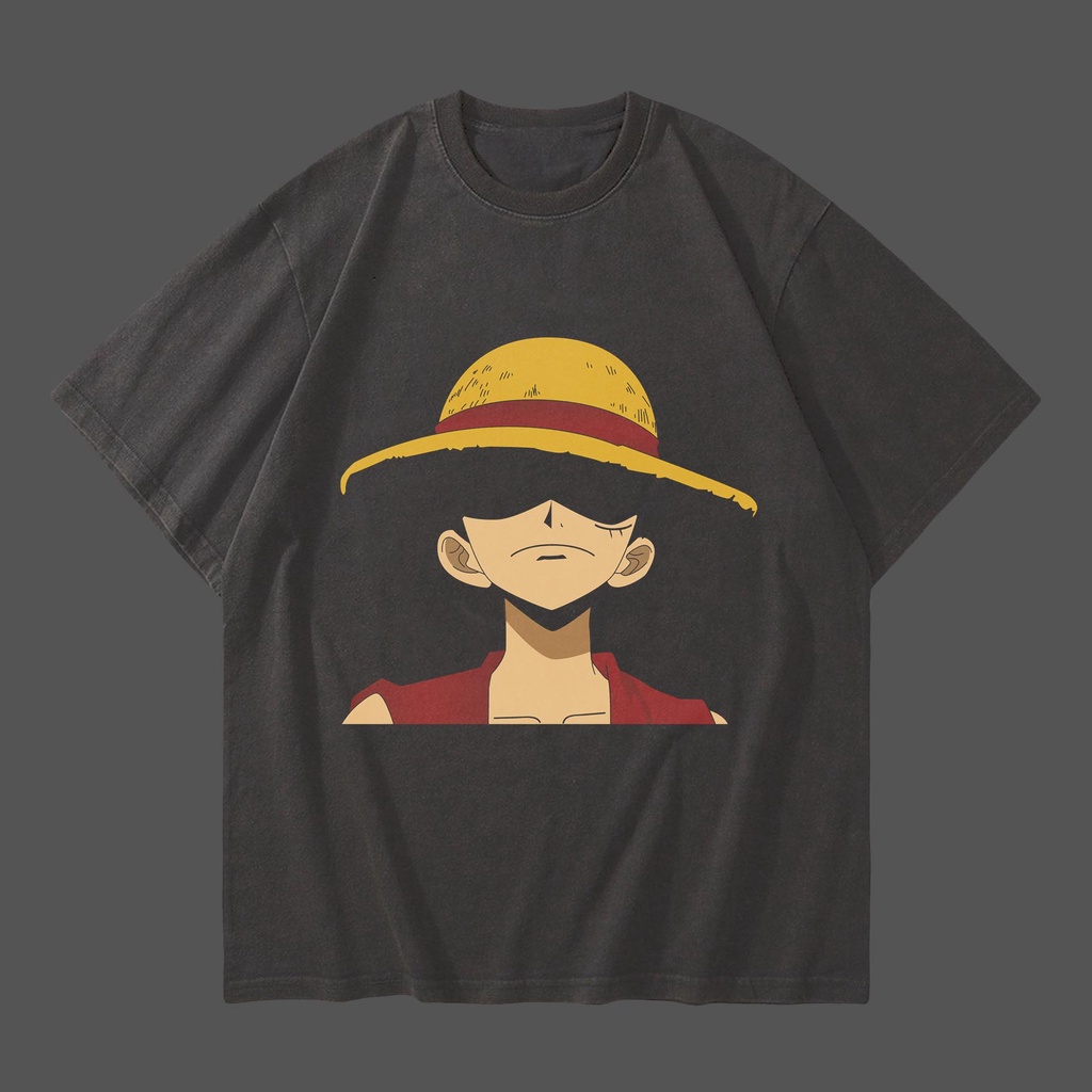 Luffy One Piece Vintage Oversized T-shirt