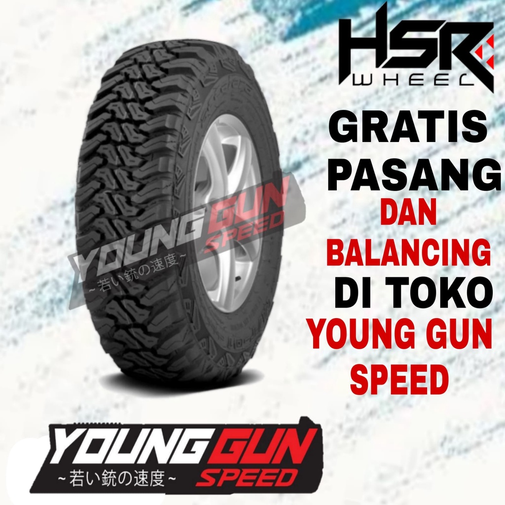 Ban mobil Offroad MT 235/75 R15 Accelera MT-01 235 75 Ring 15 Pacul Offroad Murah