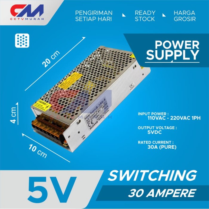 Power Supply Power Supply 5V 30A Switching