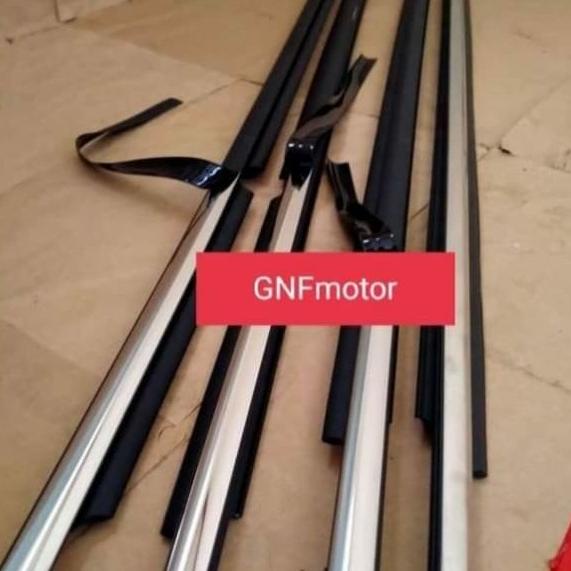 Original Weather Strip Karet Kaca Pelipit Kaca Innova 2005-2015 Crom
