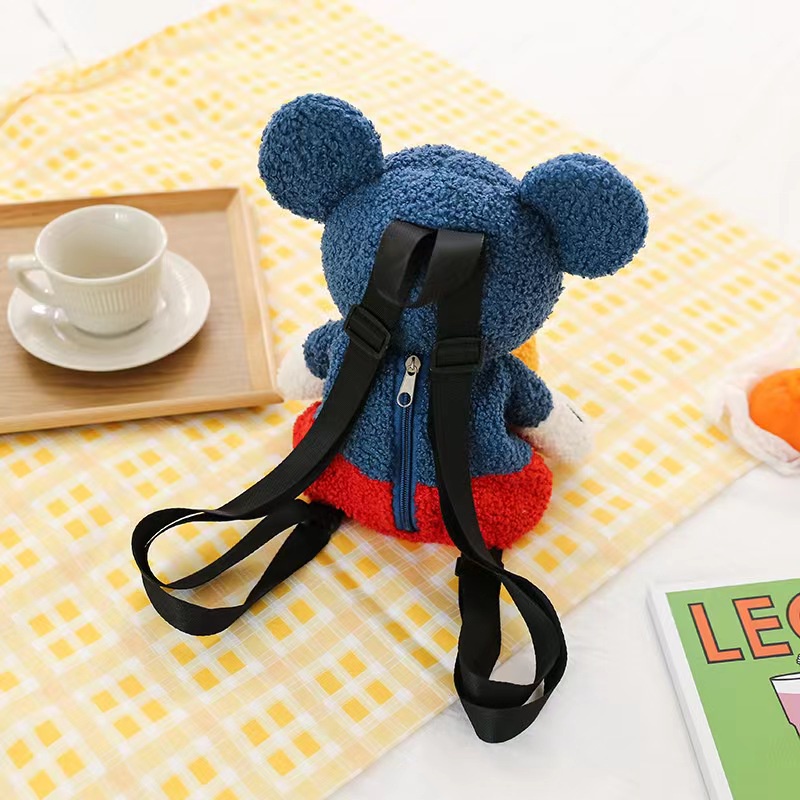 cod☜☞ready Tas Ransel Fashion Motif Kartun Karakter Hewan Mickey Anak &amp; Dewasa lagilaku