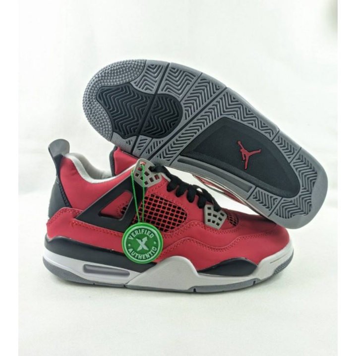Sepatu Nike Air Jordan 4 Retro - Red Black