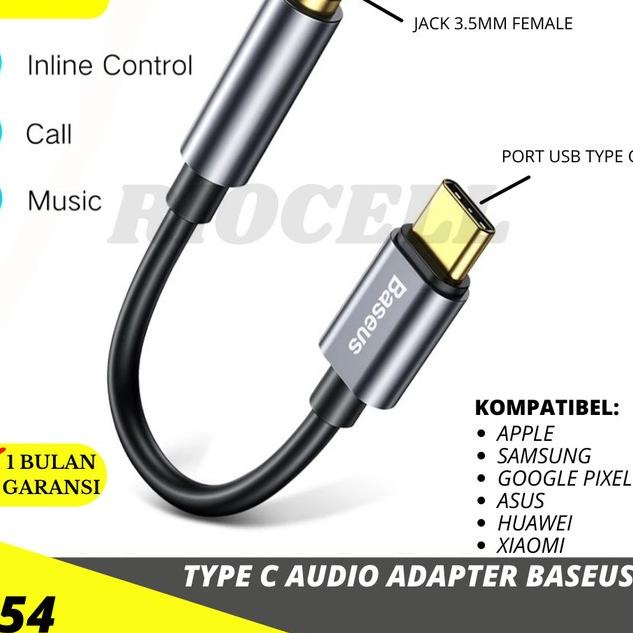 IPAD PRO Type C Audio Converter to Jack 3.5mm headset Biasa