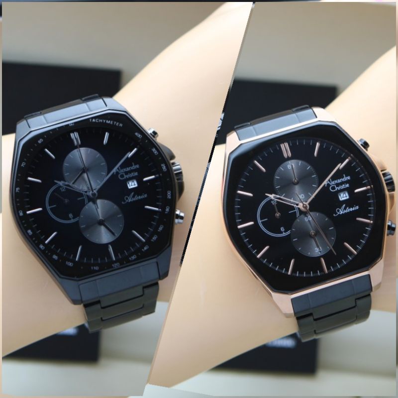 ALEXANDRE CHRISTIE 6648 / 6648MC RANTAI PRIA ORIGINAL GARANSI 1TAHUN
