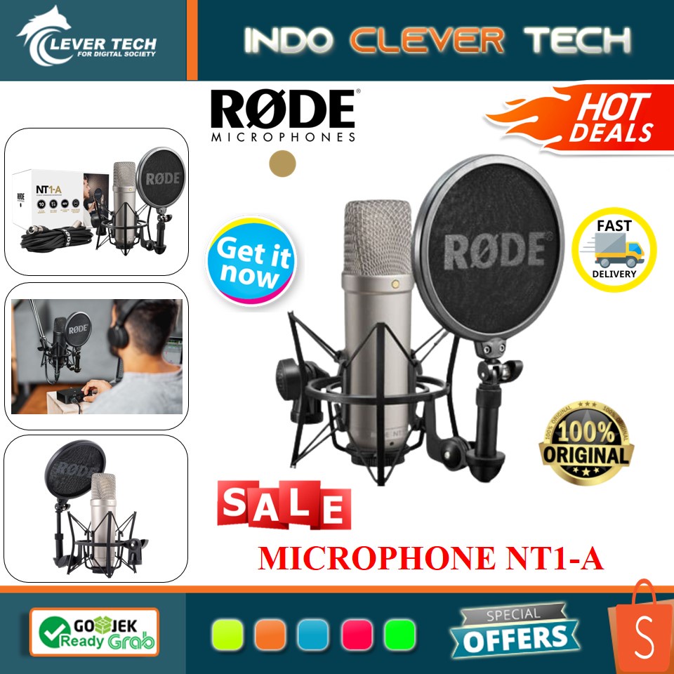 Rode NT1-A Cardioid Condenser Microphone / Rode NT1A