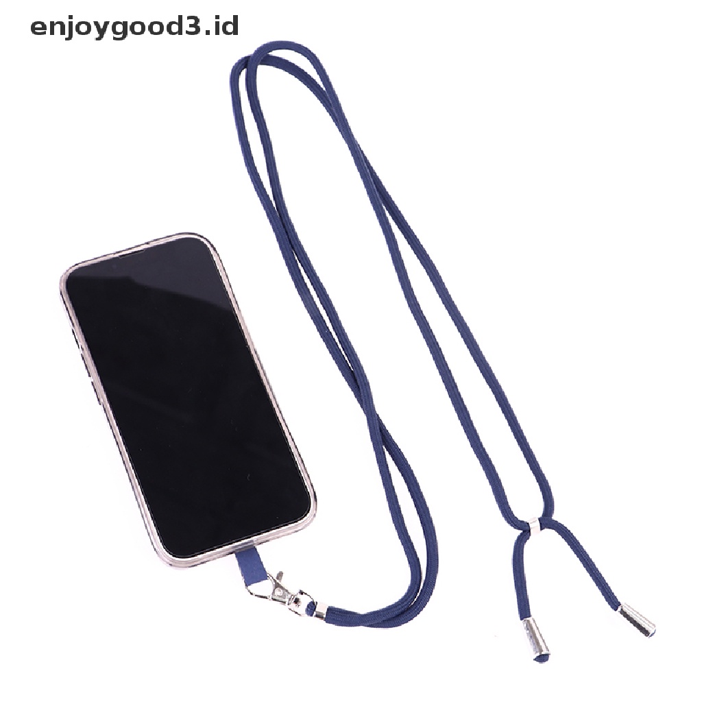 Tali Lanyard Leher Anti Hilang Universal Dapat Dilepas Dapat Disesuaikan Untuk Ponsel