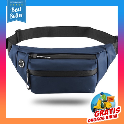 (Cod) Tas Selempang Kulit Import Tas Kredit Pria Distro Murah Terbaru Tas Selempang Pria Anti Air Ta