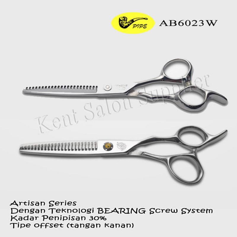 

Gunting Penipis 30% PIPE Artisan AB6023W